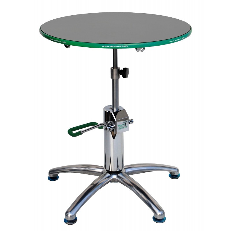 Hydraulic Lift Bonsai Turntable Green-T Plus Round