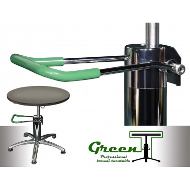 Hydraulic Lift Bonsai Turntable Green-T Basic
