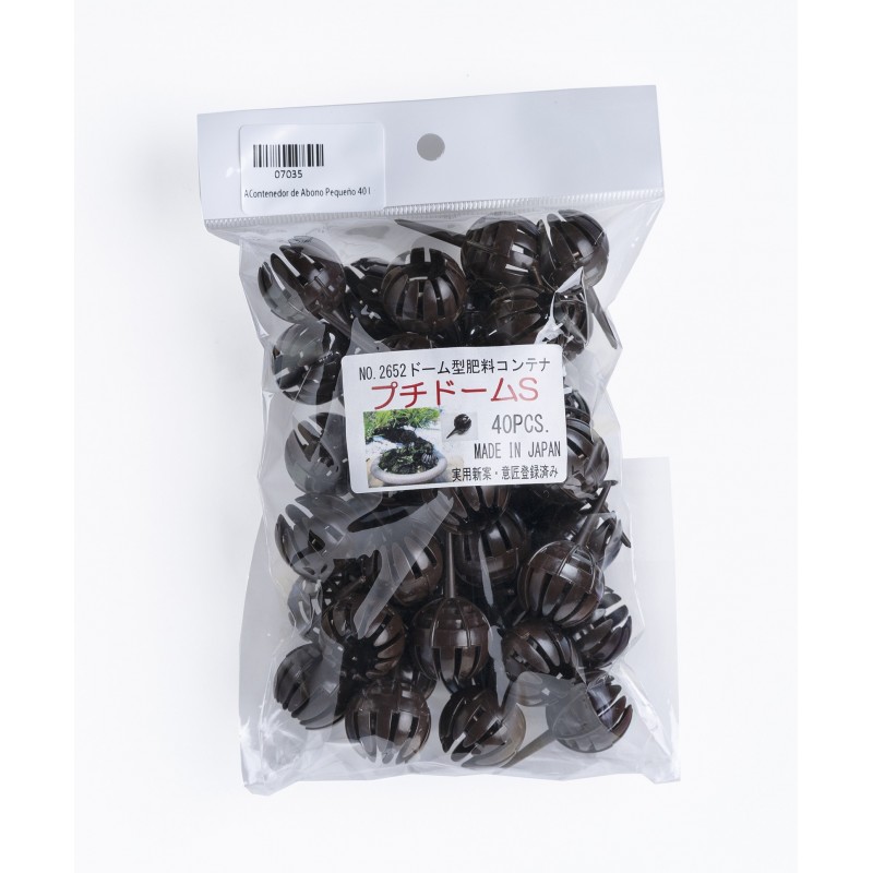 Contenedor de abono Pequeño 40 Unidades