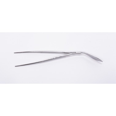 Straight tip Pliers with Spatula, Stainless Steel