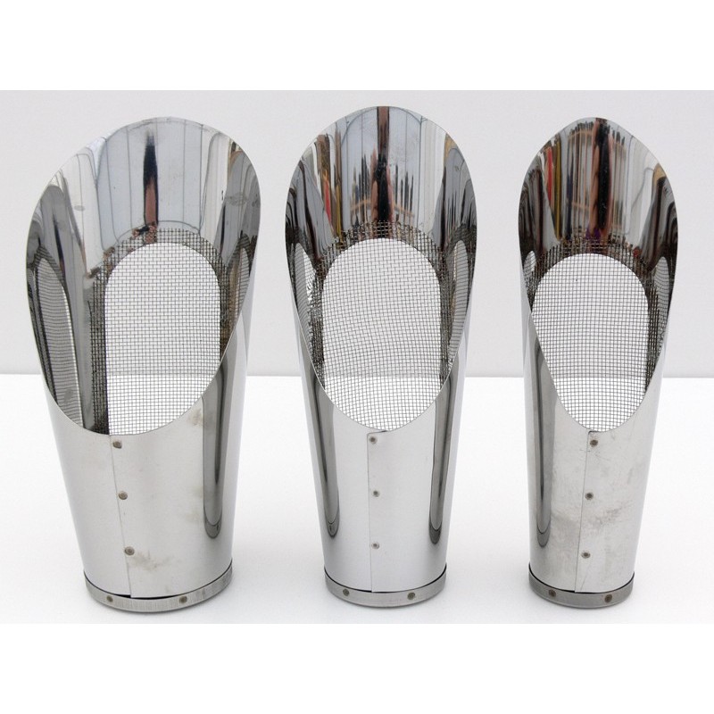 Palas cónicas con criba Acero Inoxidable