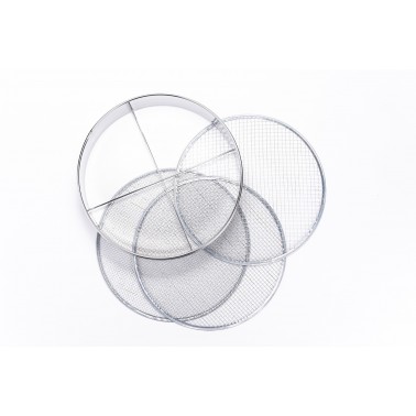 Stainless steel Soil sieve set 30cm