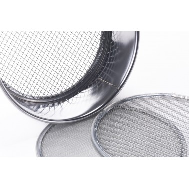 Stainless steel Soil sieve set 21cm