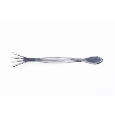 Stainless steel Four-Tooth Rake / Spatula