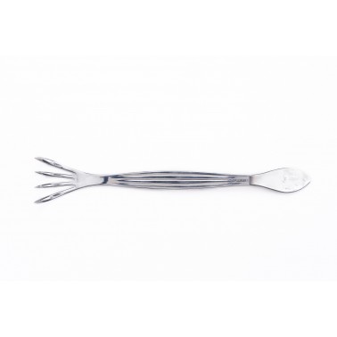 Stainless steel Four-Tooth Rake / Spatula
