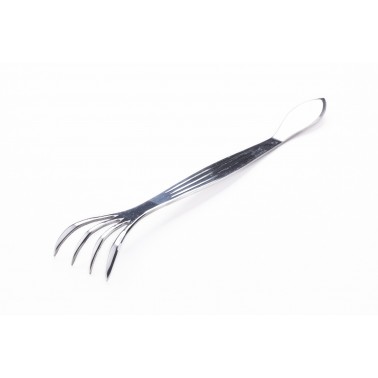 Stainless steel Four-Tooth Rake / Spatula