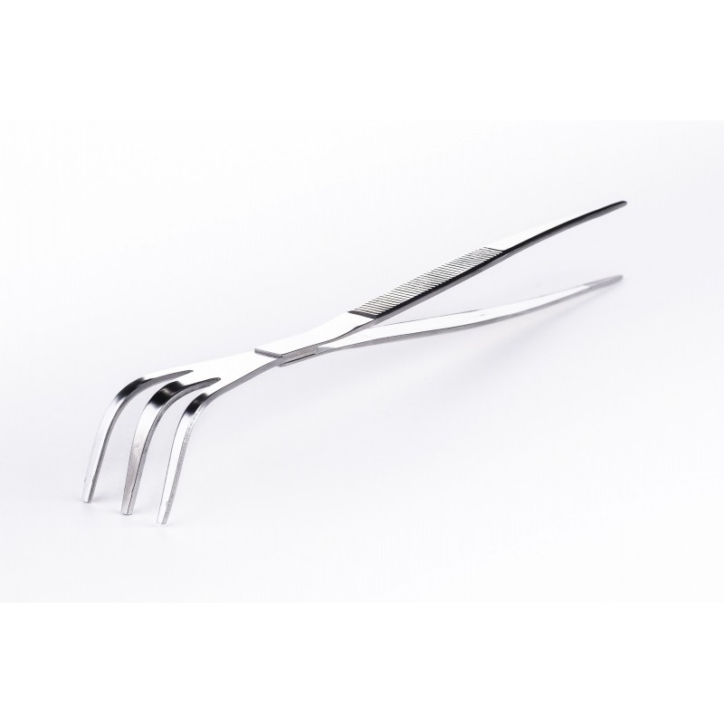 Rastrillo con Pinza 210mm Acero INOXidable