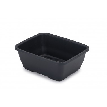 Maceta de Plástico 11cm, esquinas redondeadas