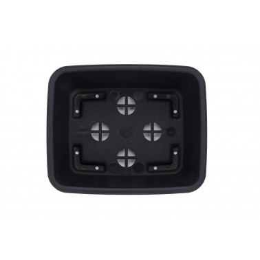 Maceta de Plástico 11cm, esquinas redondeadas