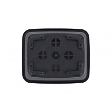 Maceta de Plástico 11cm, esquinas redondeadas