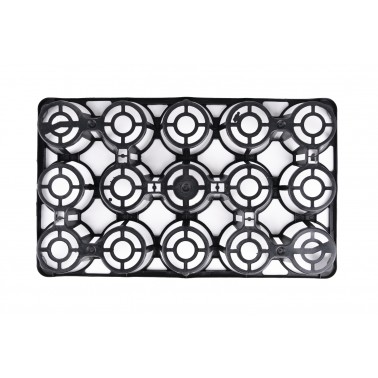 Bandeja Sujeción 15 macetas del 3,5