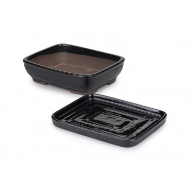 Maceta Bonsái Yixing CON Plato GLA-259B