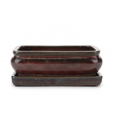 Maceta Bonsái Yixing CON Plato GLA-159H