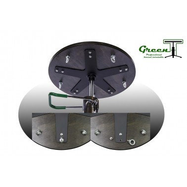 Hydraulic Lift Bonsai Turntable Green-T Basic